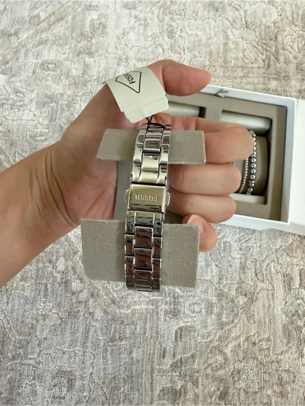 Fossil Suitor Women’s Watch & Bracelet Gift Set BQ3542SET